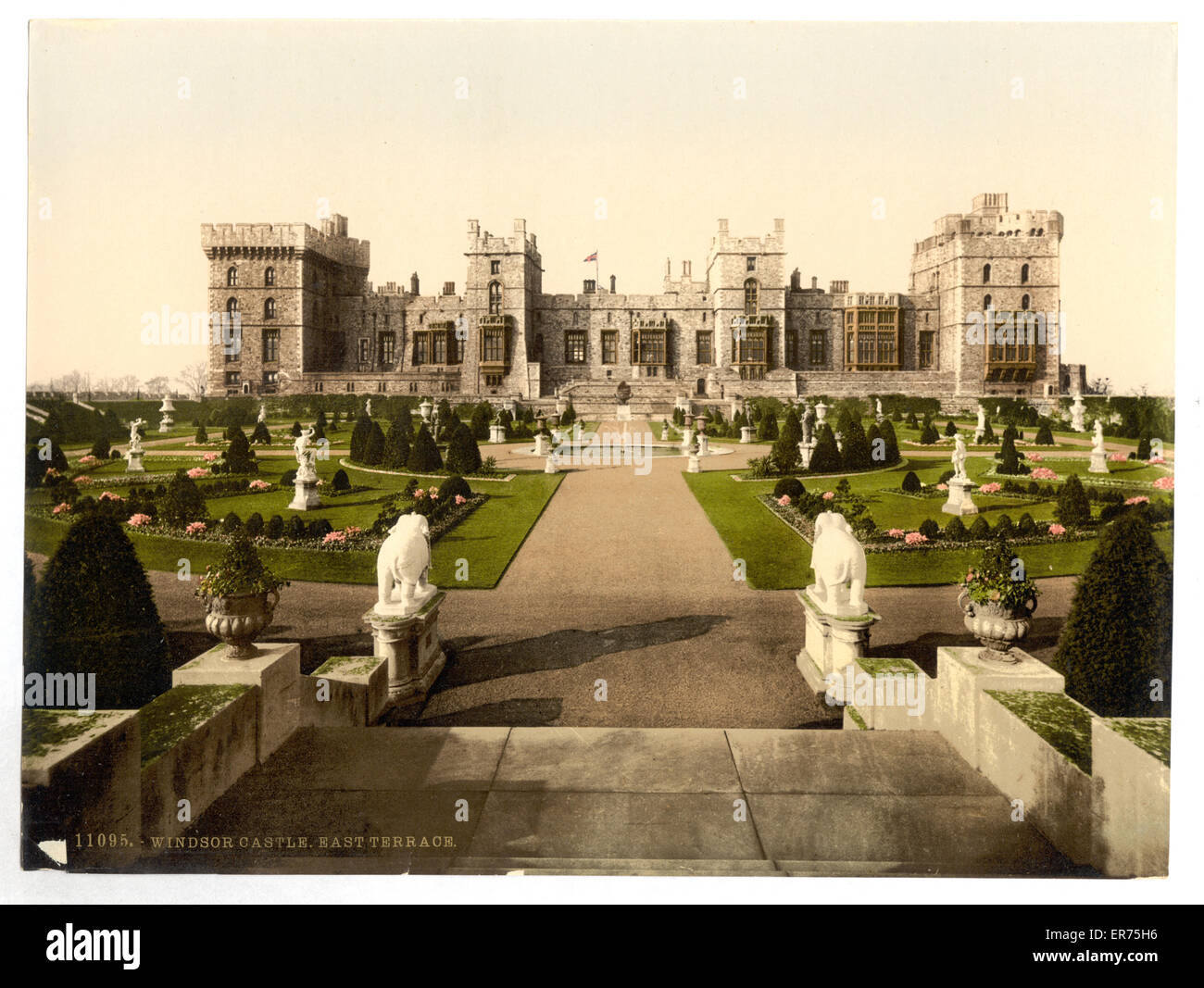 Windsor, East Terrace, Londres et banlieue, Angleterre Banque D'Images