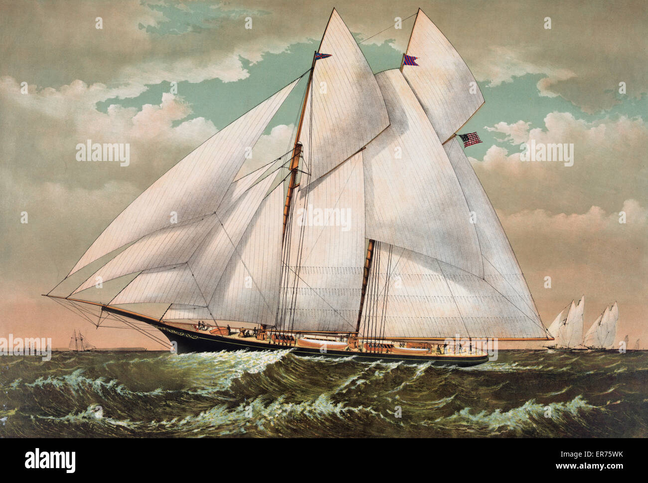 Location de Norseman de New York Banque D'Images