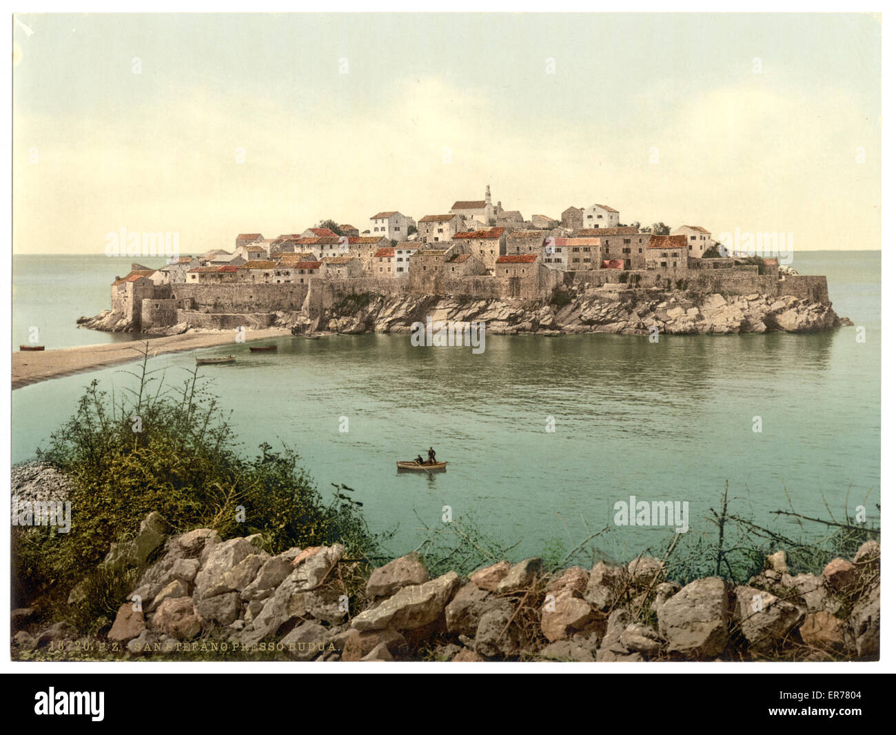 San (c'est-à-dire Santo) Stefano, près de Badua, Dalmatie, Austro-Hung Banque D'Images