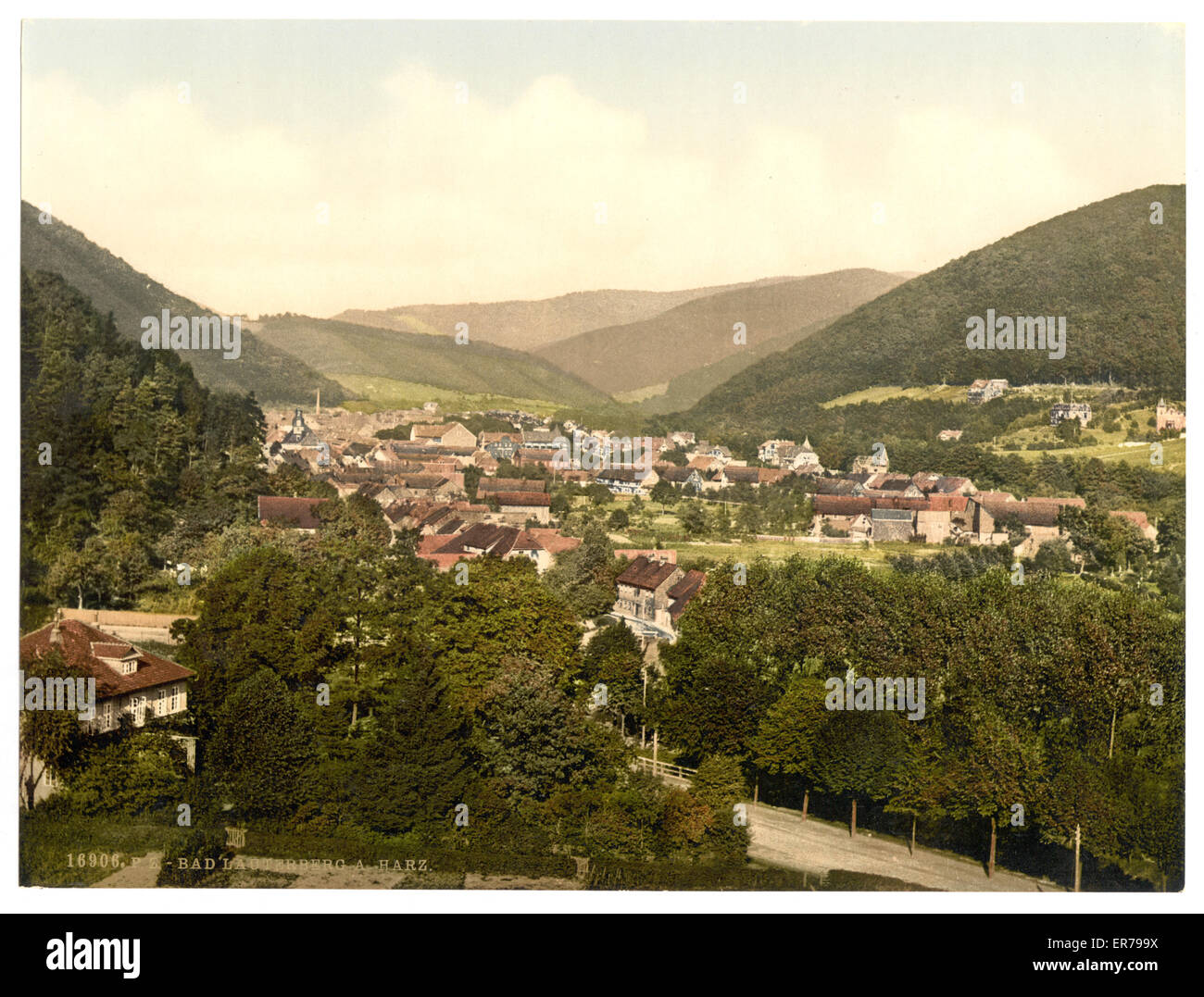 De Eichenkopf, Lauterberg (c'est-à-dire Bad Lauterberg), Hartz, GE Banque D'Images