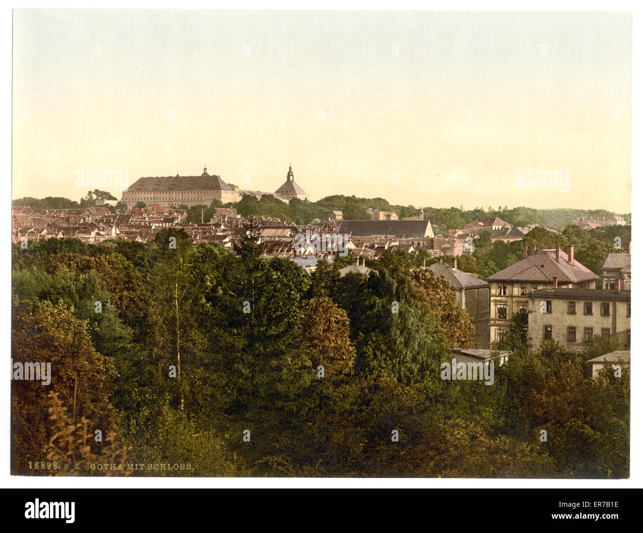 Le château, Gotha, Thuringe, Allemagne Banque D'Images