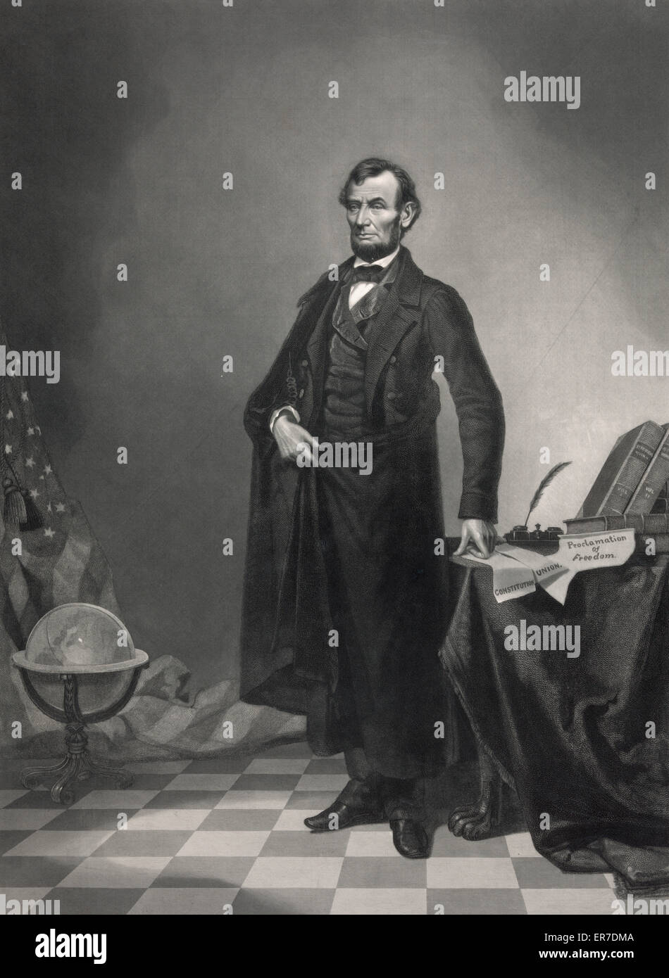 Abraham Lincoln. Banque D'Images