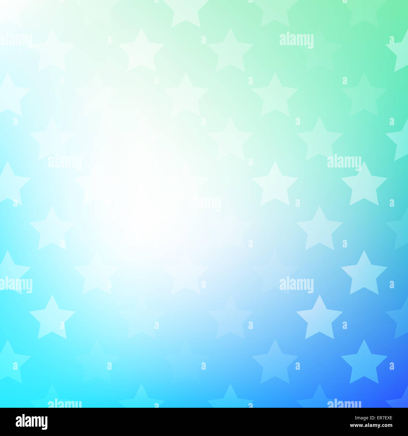 Abstract background colorés avec des étoiles Banque D'Images