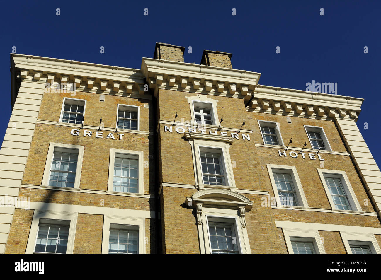 Le Grand Hôtel du Nord à Londres, en Angleterre. L'hôtel est situé entre le quartier de Kings Cross et St Pancras railway stations. Banque D'Images