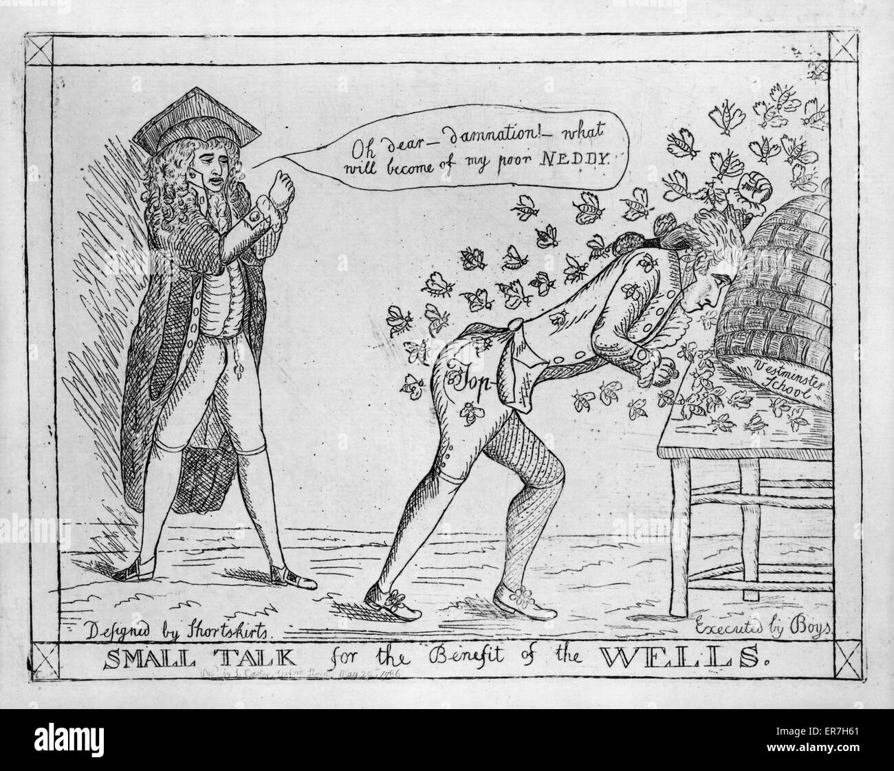 Small Talk à l'avantage des puits Banque D'Images