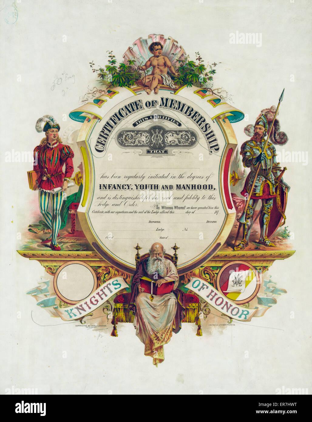 Knights of honor Banque D'Images