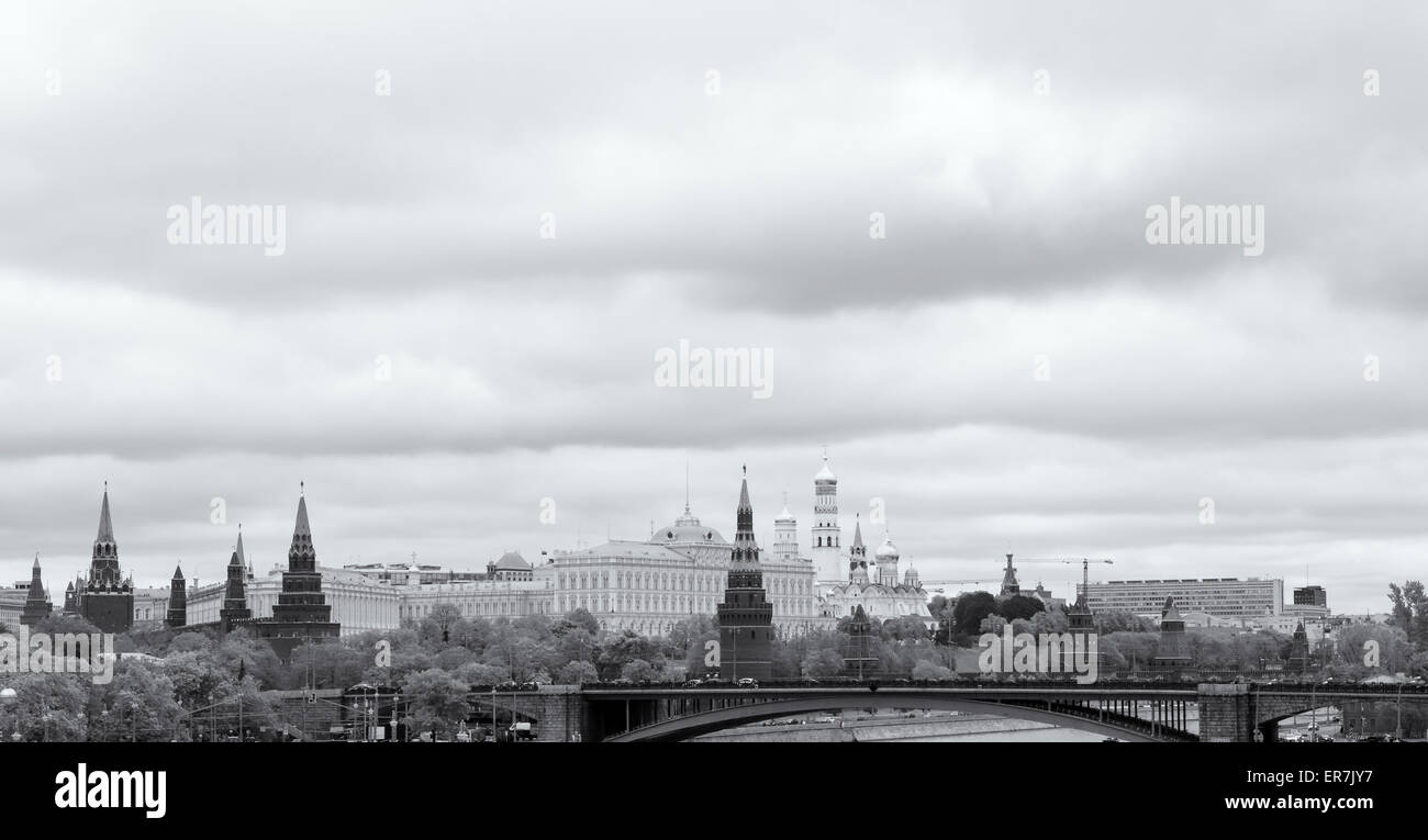 Le Kremlin et le front de mer Banque D'Images
