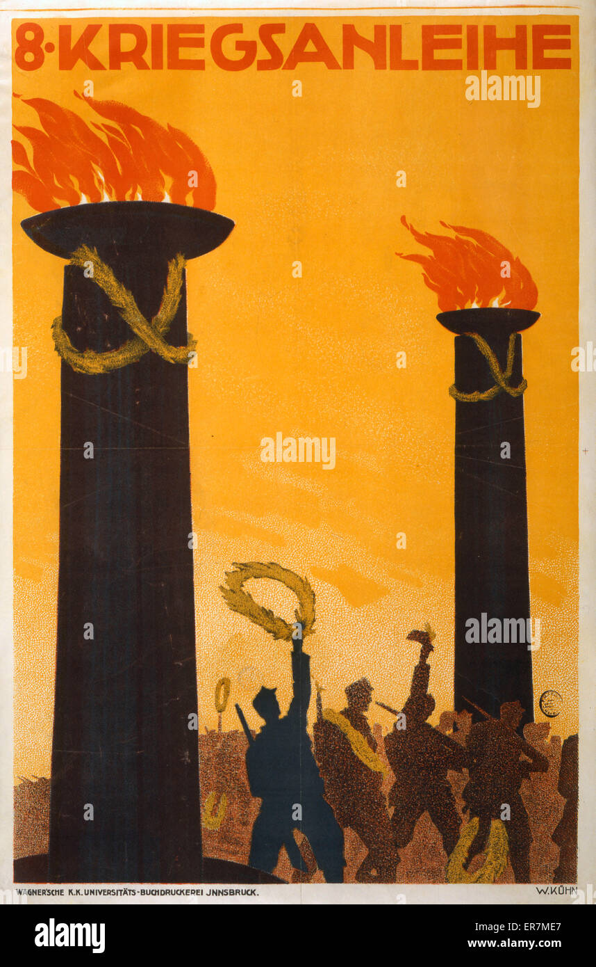 8. Kriegsanleihe Banque D'Images