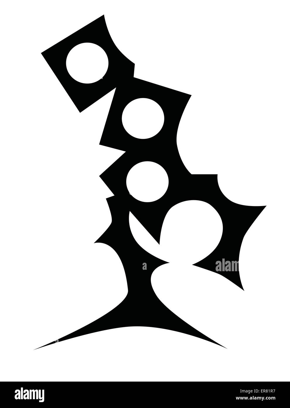 tatouage Illustration de Vecteur