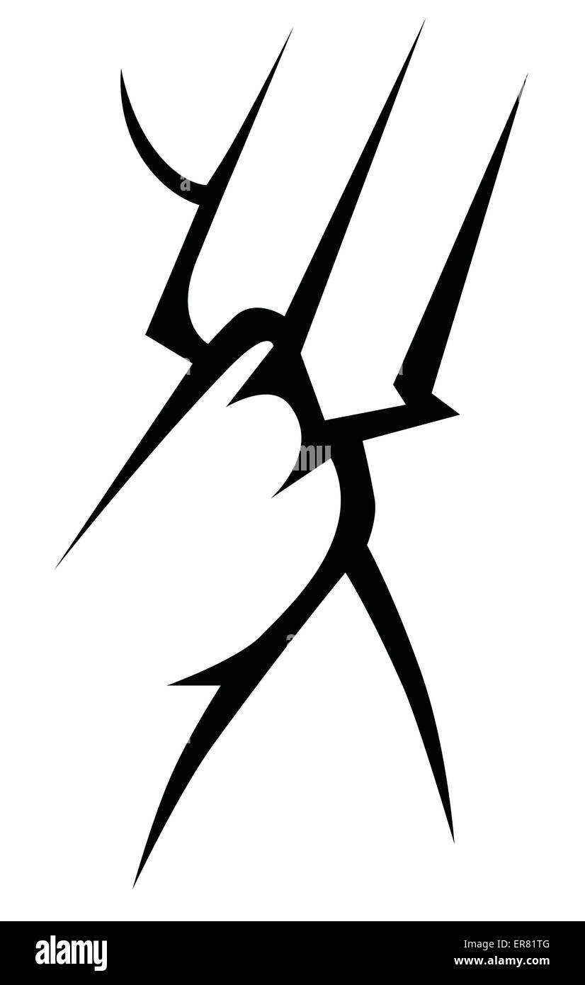 tatouage Illustration de Vecteur