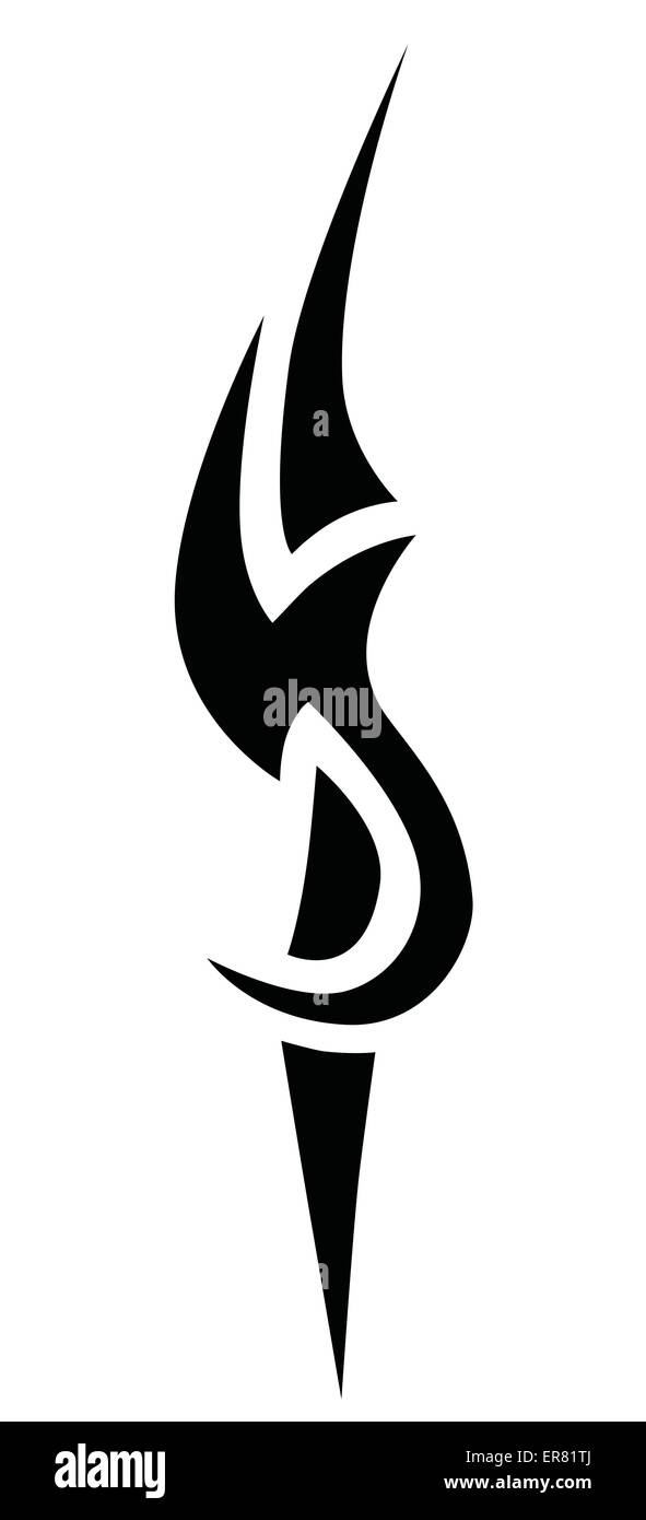 tatouage Illustration de Vecteur