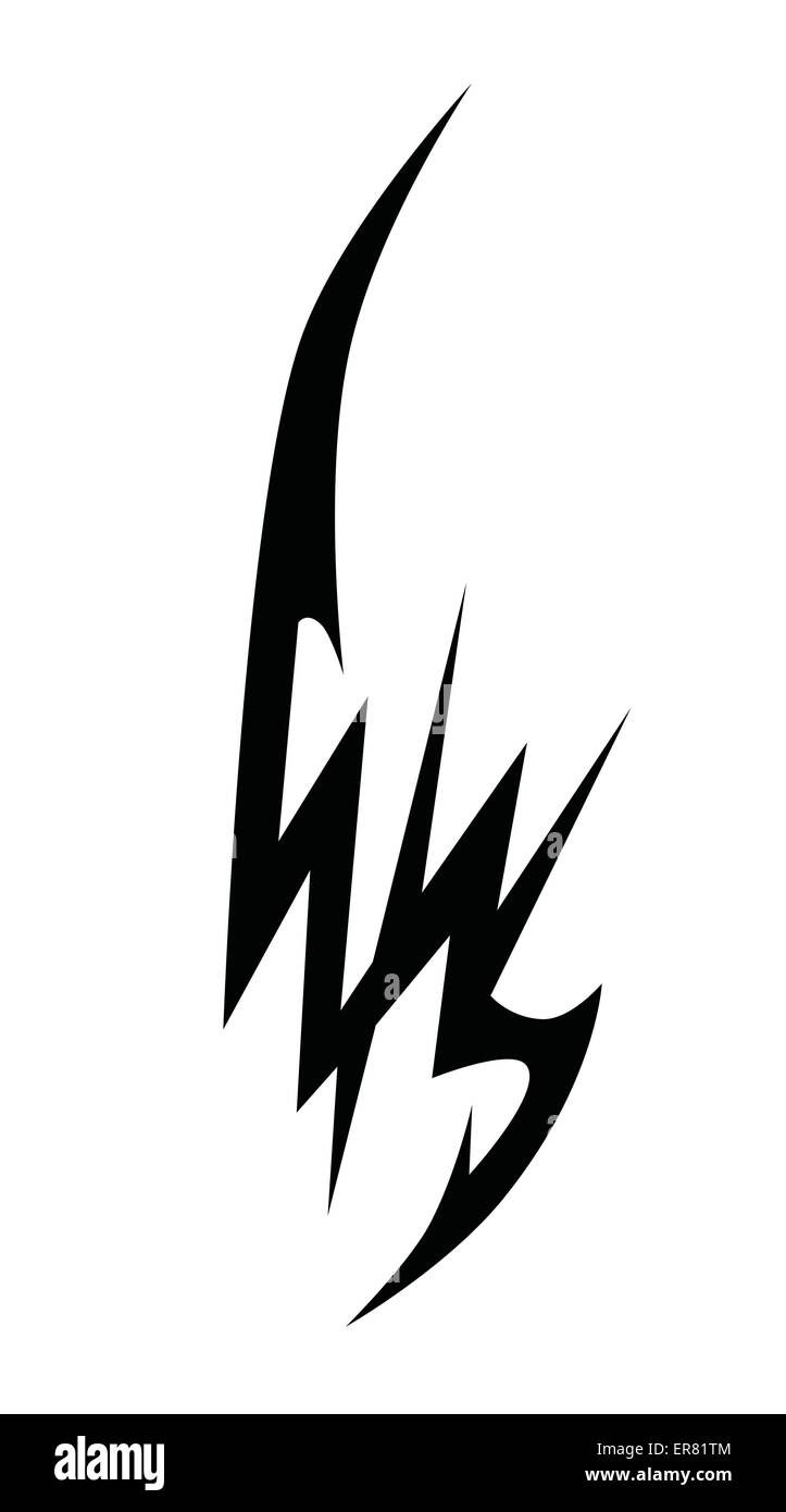 tatouage Illustration de Vecteur