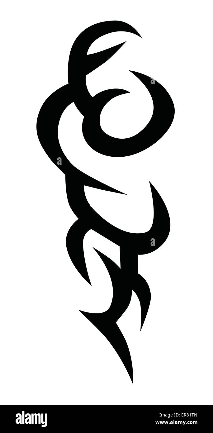 tatouage Illustration de Vecteur