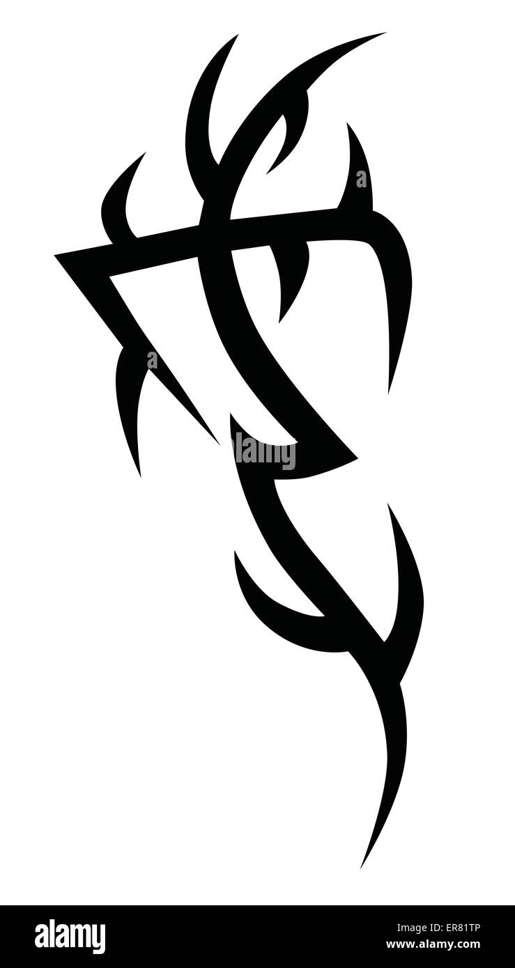 tatouage Illustration de Vecteur