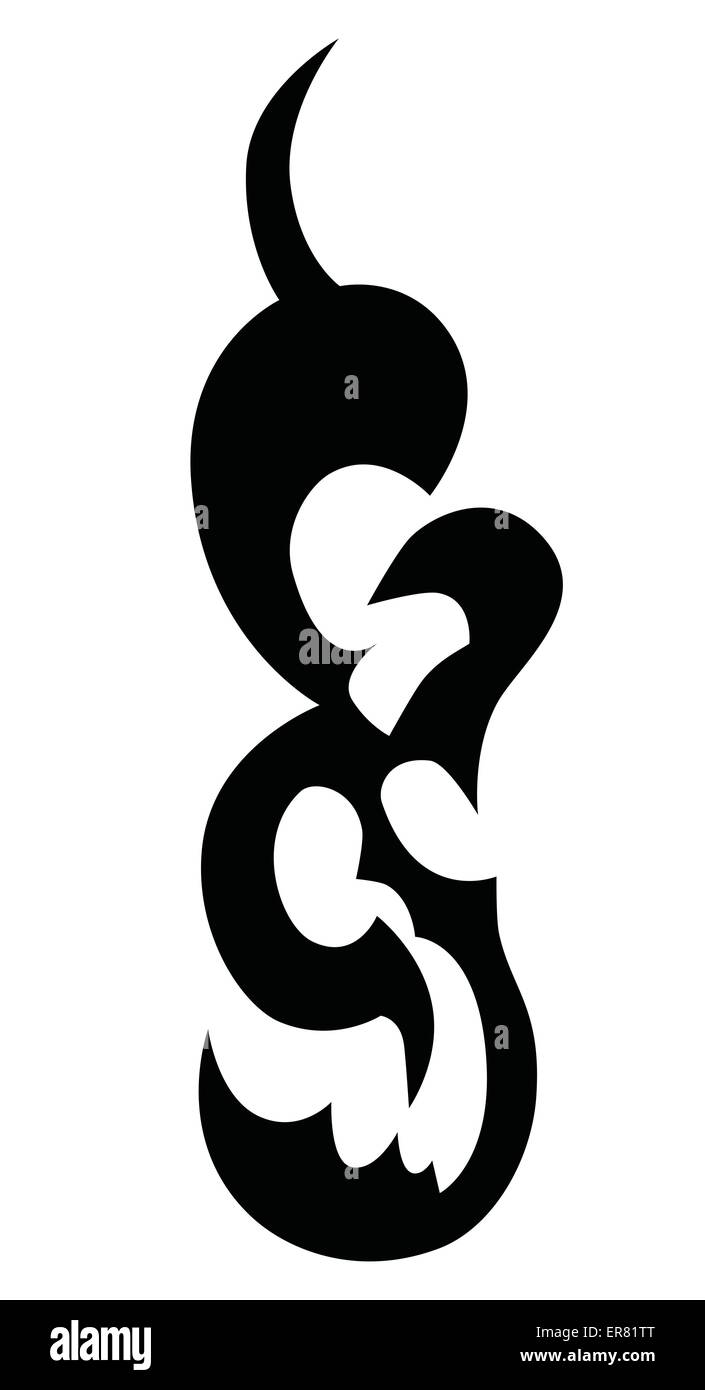 tatouage Illustration de Vecteur