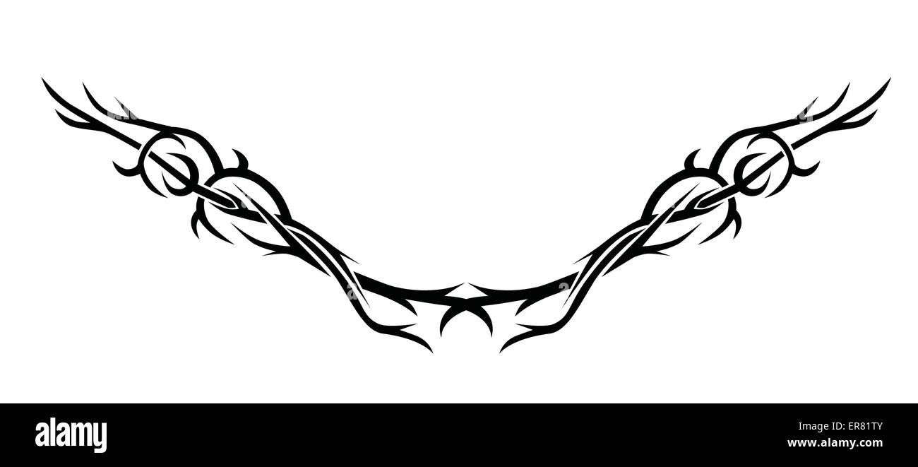 tatouage Illustration de Vecteur