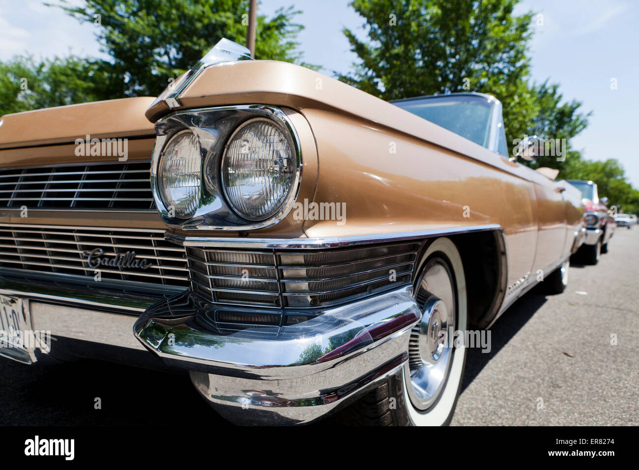 1964 Cadillac DeVille Convertible - USA Banque D'Images