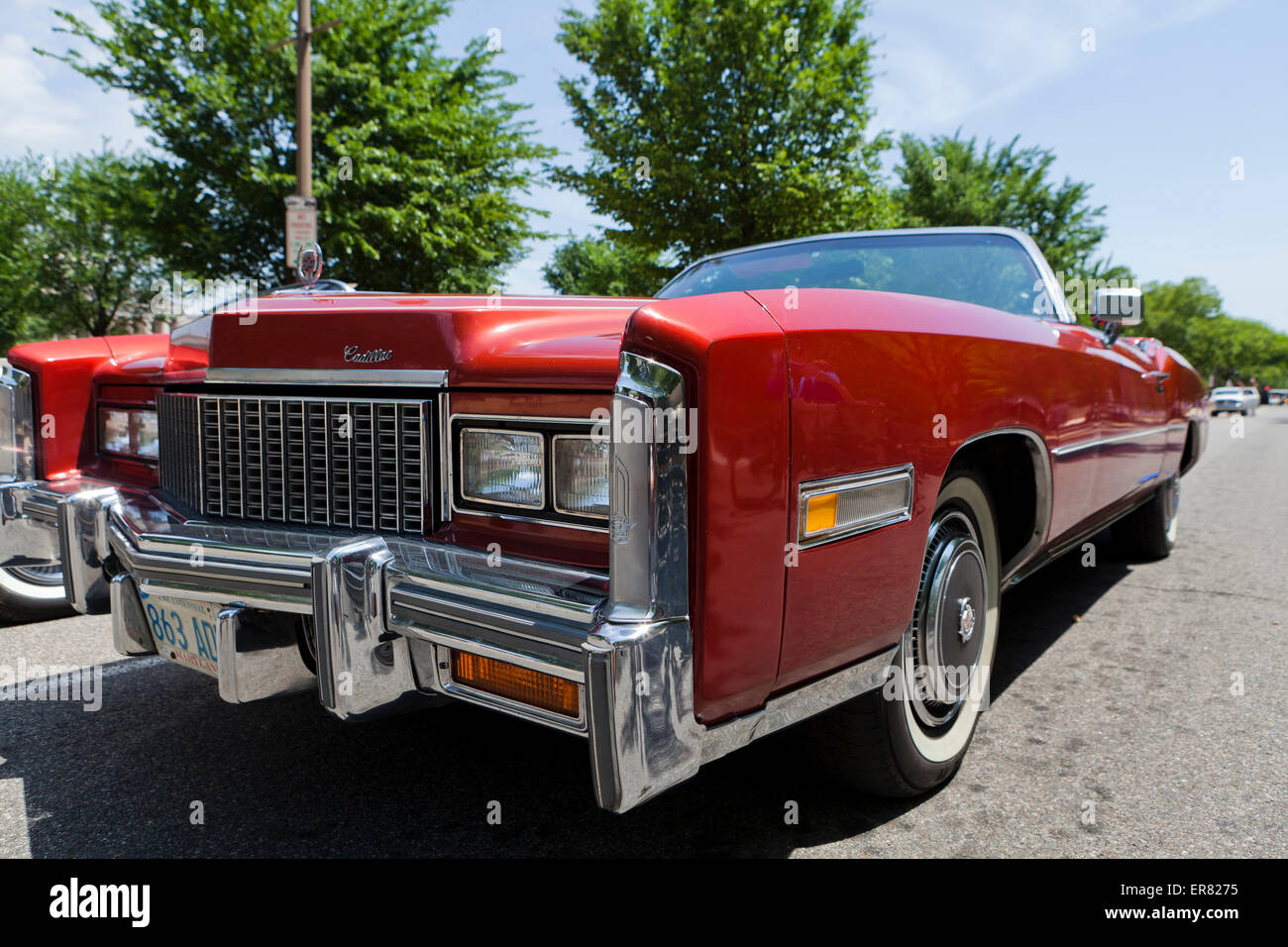 1975 Cadillac Eldorado Convertible - USA Banque D'Images
