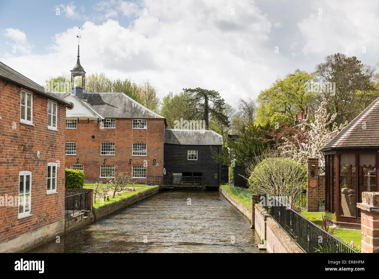 Whitchurch Silk Mill, Hampshire, England, UK. Banque D'Images