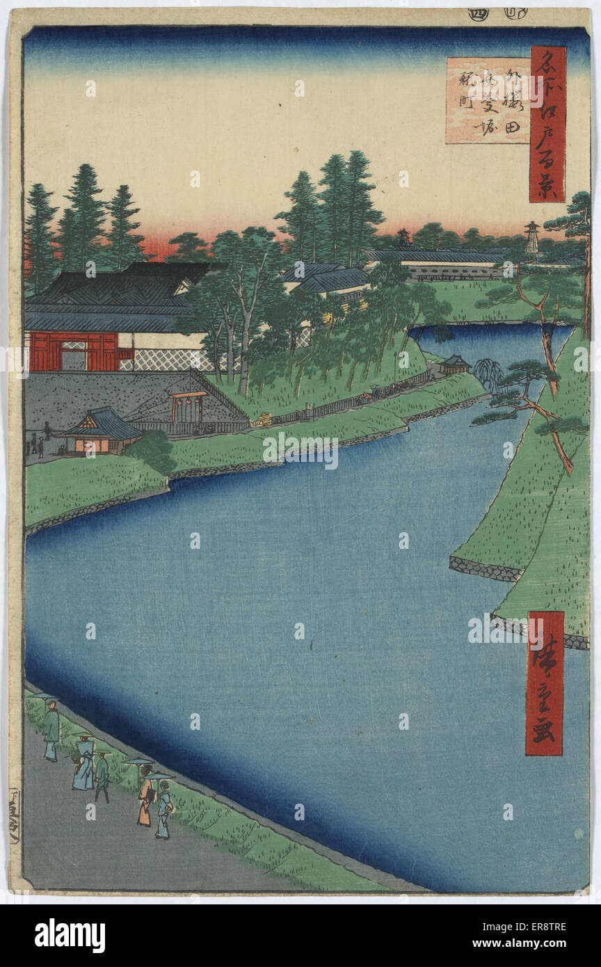 Benkei Moat de Soto-Sakurada à Kojimachi Banque D'Images