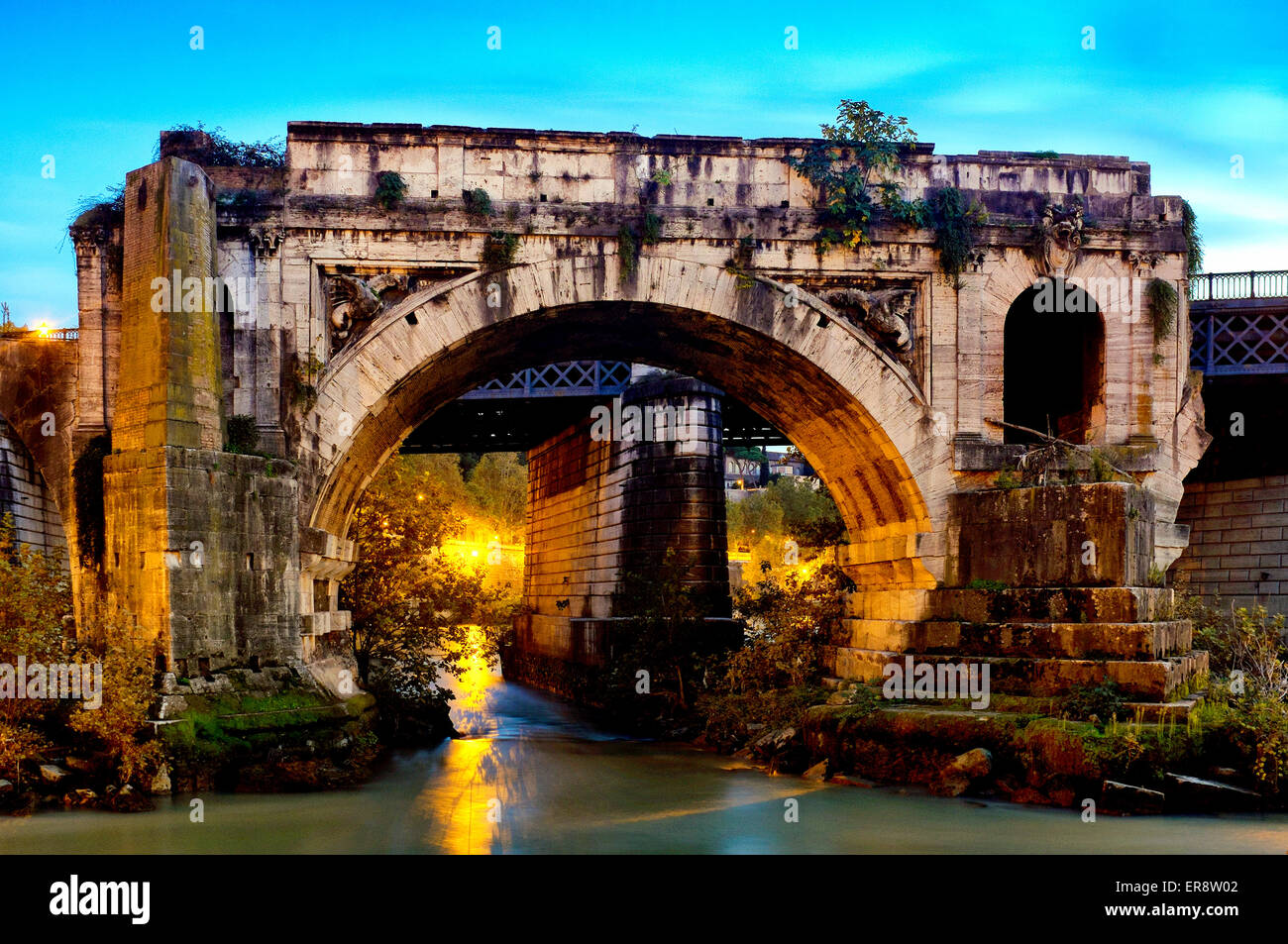 Ponte Rotto, Rome Italie Banque D'Images