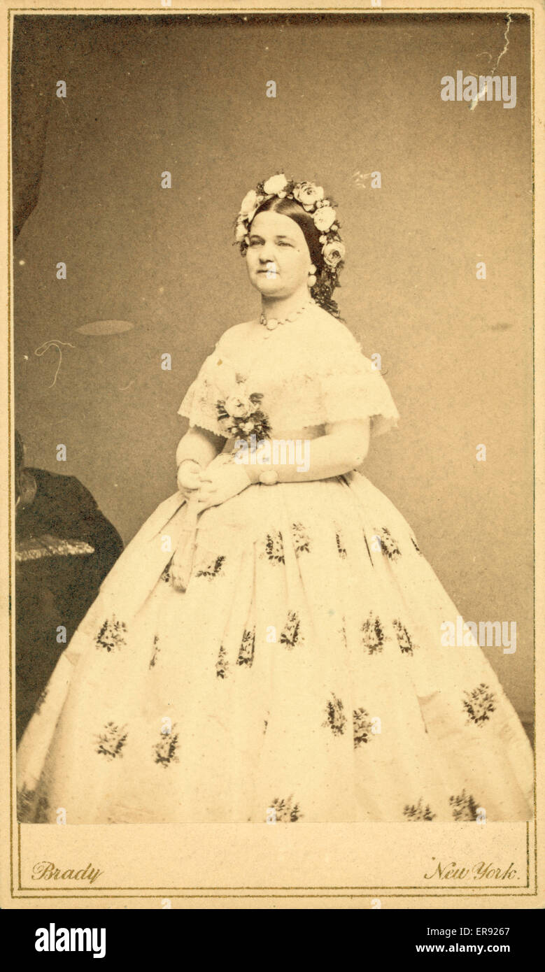 Mary Todd Lincoln Banque D'Images