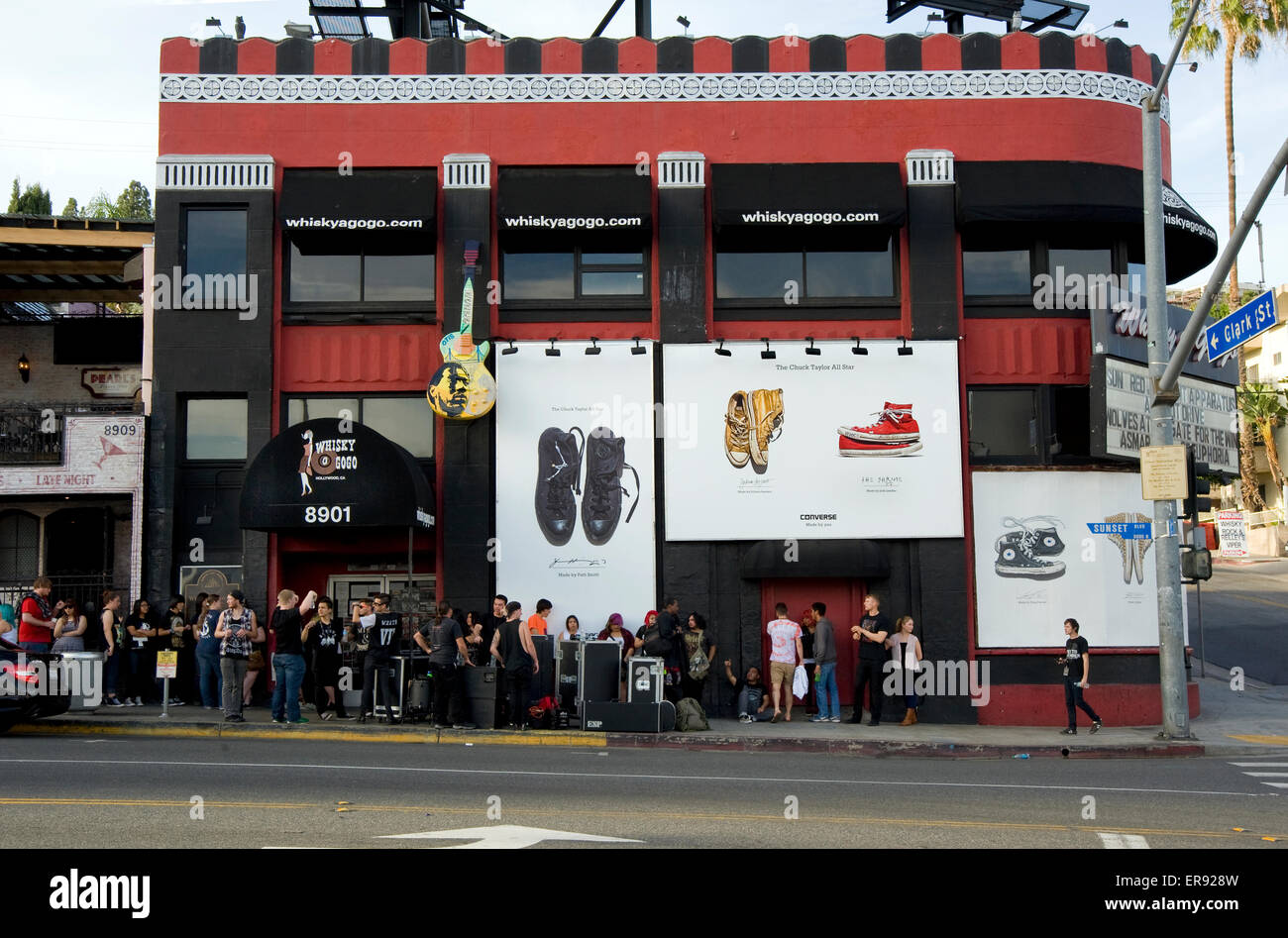 Un whisky GoGo on the Sunset Strip Banque D'Images