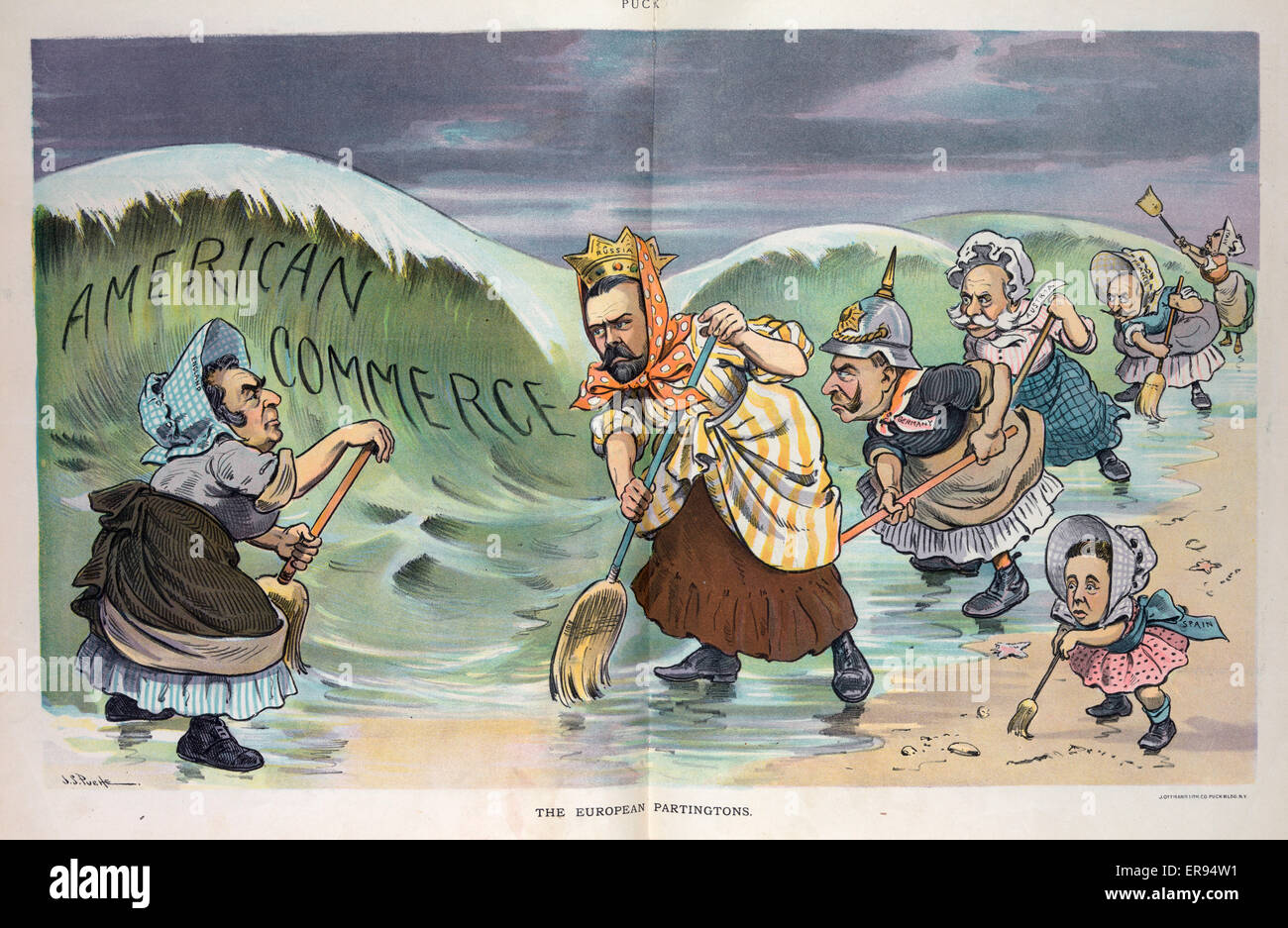 Les partenaires européens Banque D'Images