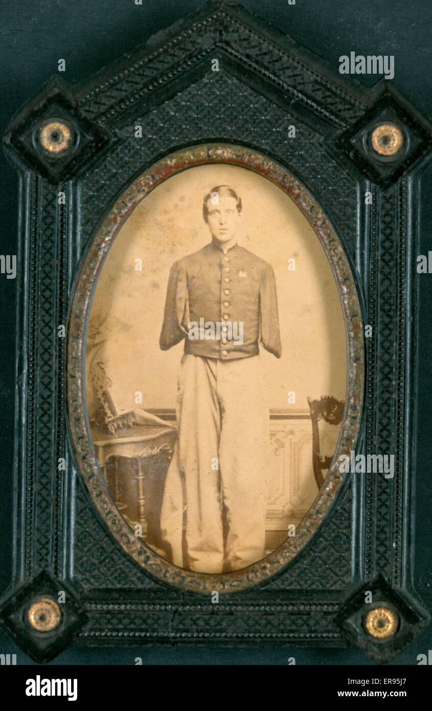 Soldat non identifié de la compagnie G, 147th New York Infantry R Banque D'Images