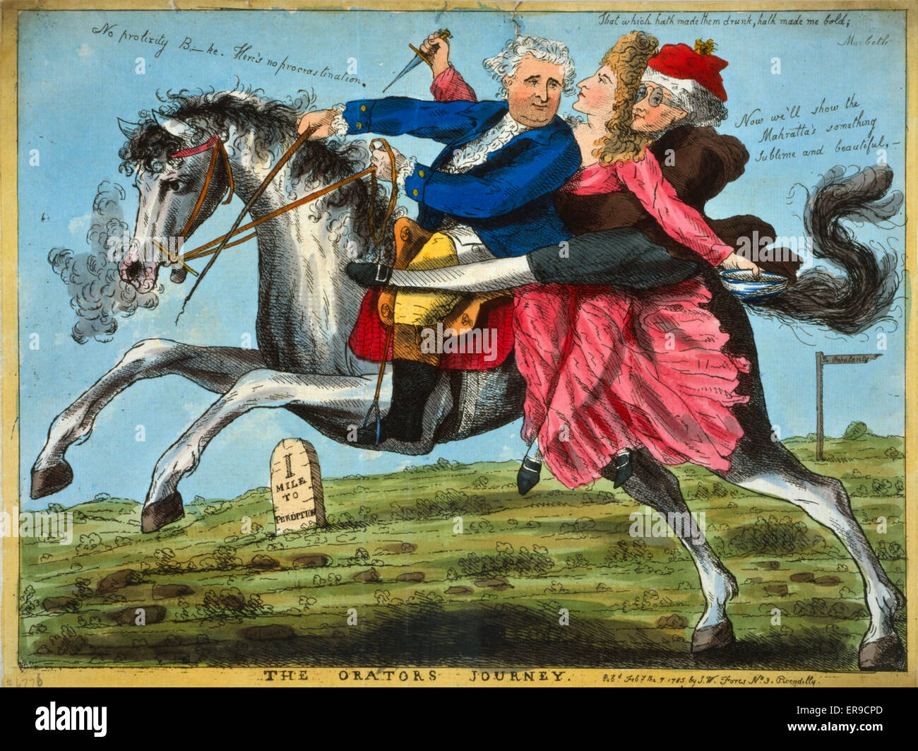 Le voyage des orateurs Banque D'Images