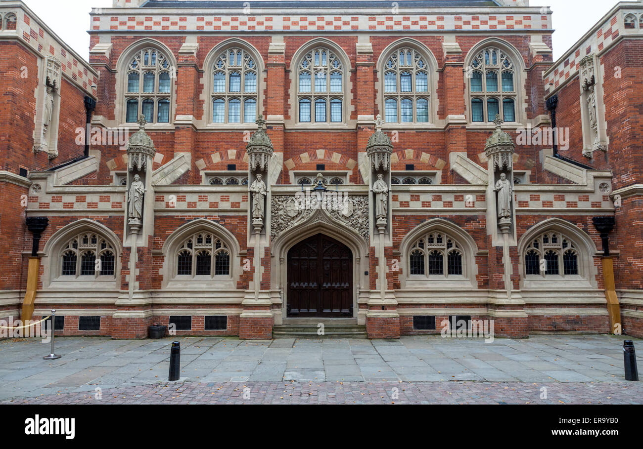 Royaume-uni, Angleterre, Cambridge. Vieux Divinity School, St John's College. Banque D'Images