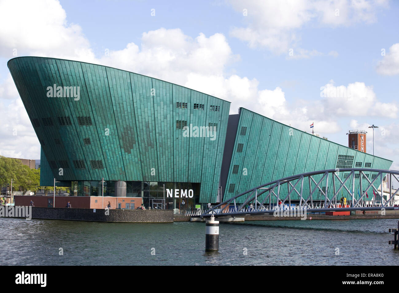 Le Centre des sciences Nemo à Amsterdam Banque D'Images