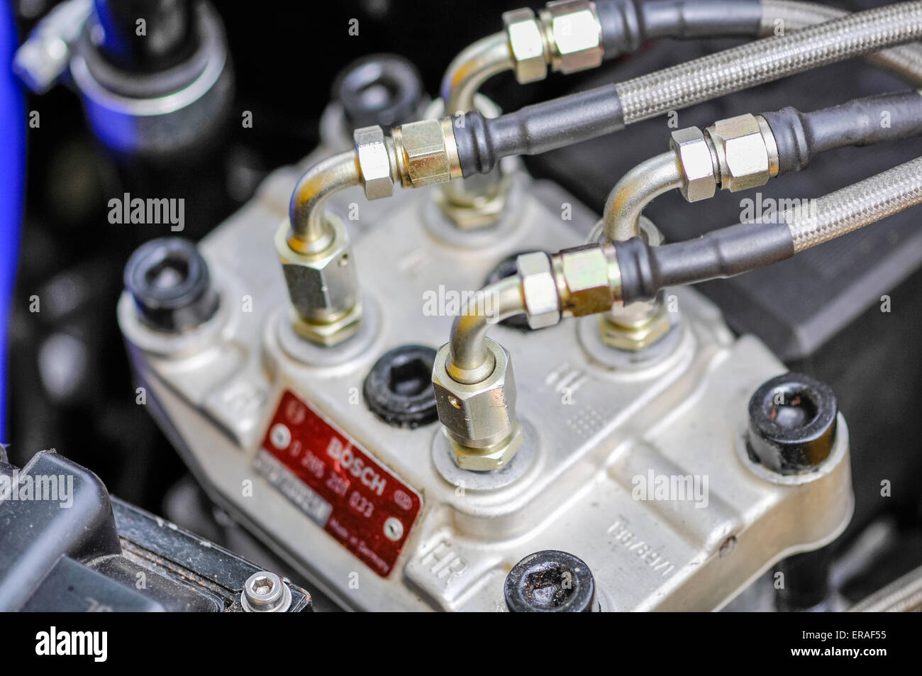 Distributeur de frein hydraulique fabriqué Bosch Banque D'Images