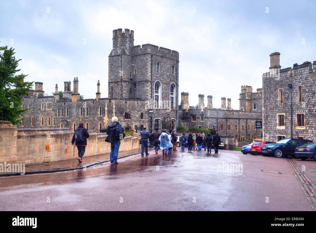 Le Château de Windsor, Windsor, Berkshire, England, UK Banque D'Images