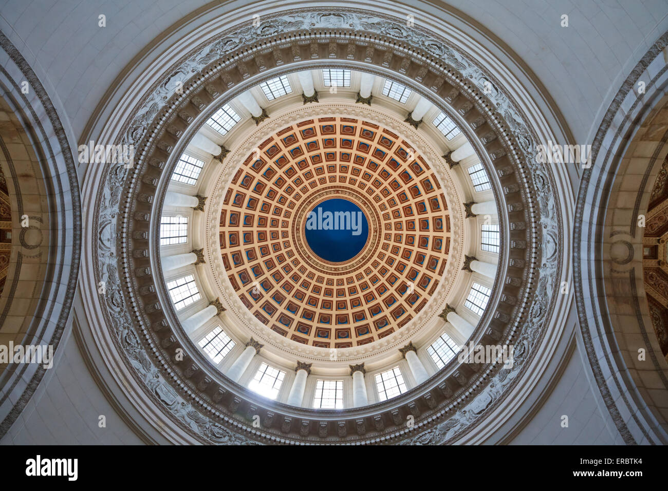 El Capitolio dome, vue de l'intérieur. La Havane, Cuba Banque D'Images