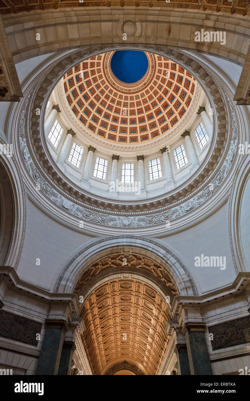 El Capitolio dome, vue de l'intérieur. La Havane, Cuba Banque D'Images