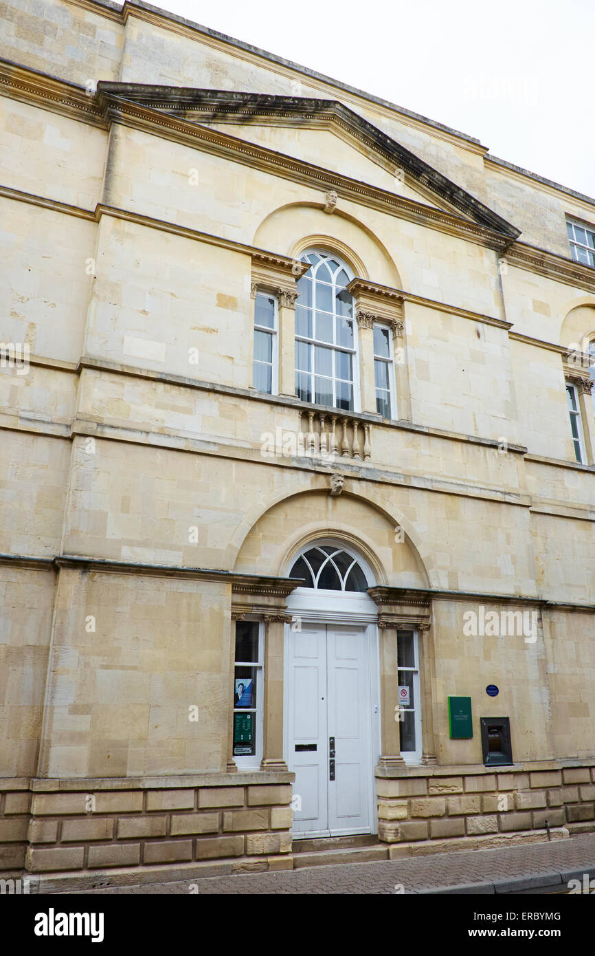 La Lloyds Bank Une fois que la maison d'un riche marchand de laine Castle Street Cirencester Gloucestershire UK Banque D'Images