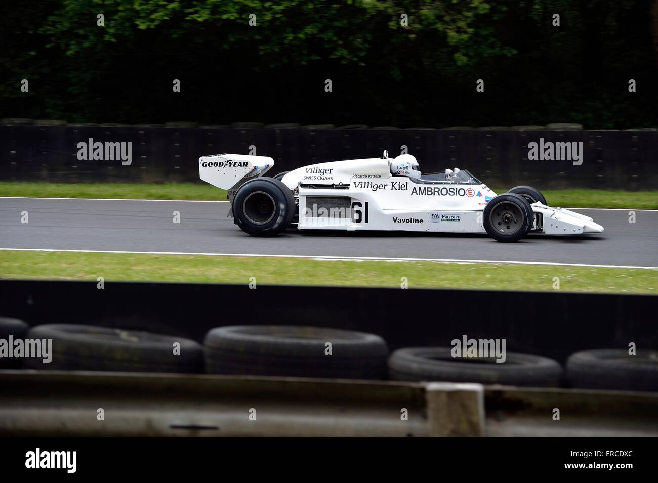 Historique de Brands Hatch masters classic car Auto Racing Banque D'Images