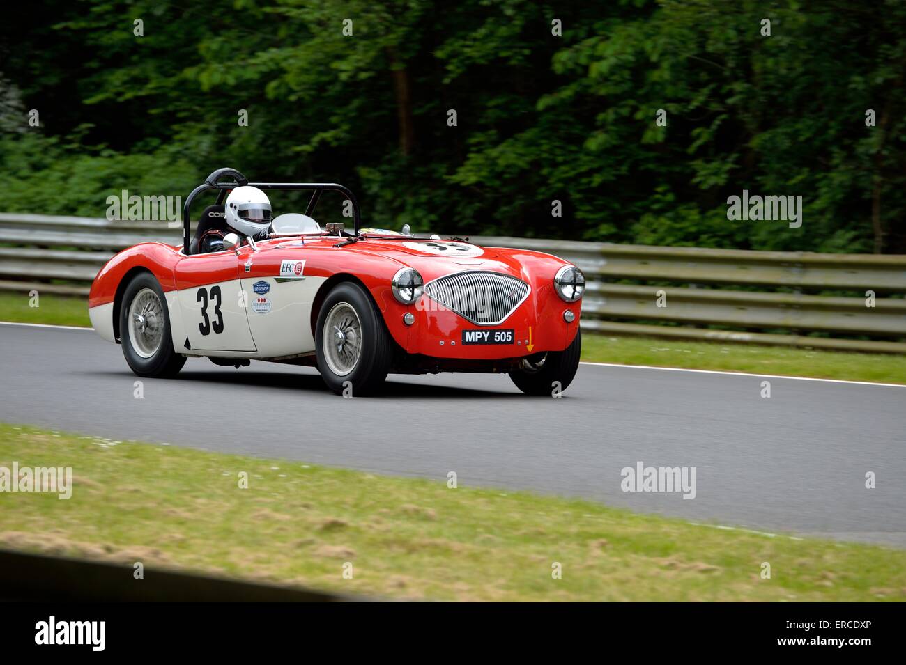 Historique de Brands Hatch masters classic car Auto Racing Banque D'Images