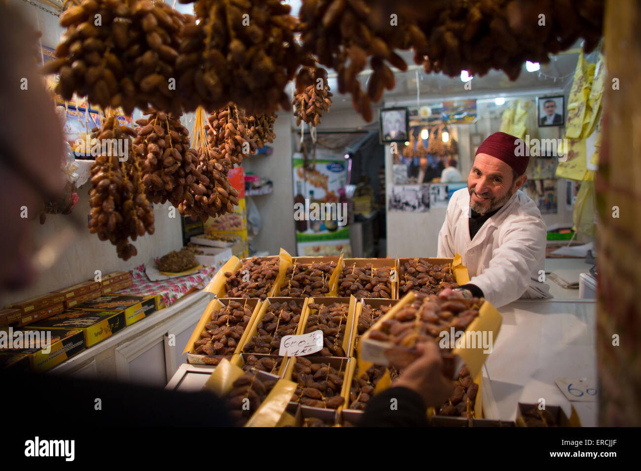 Marché à Alger, Algérie Banque D'Images