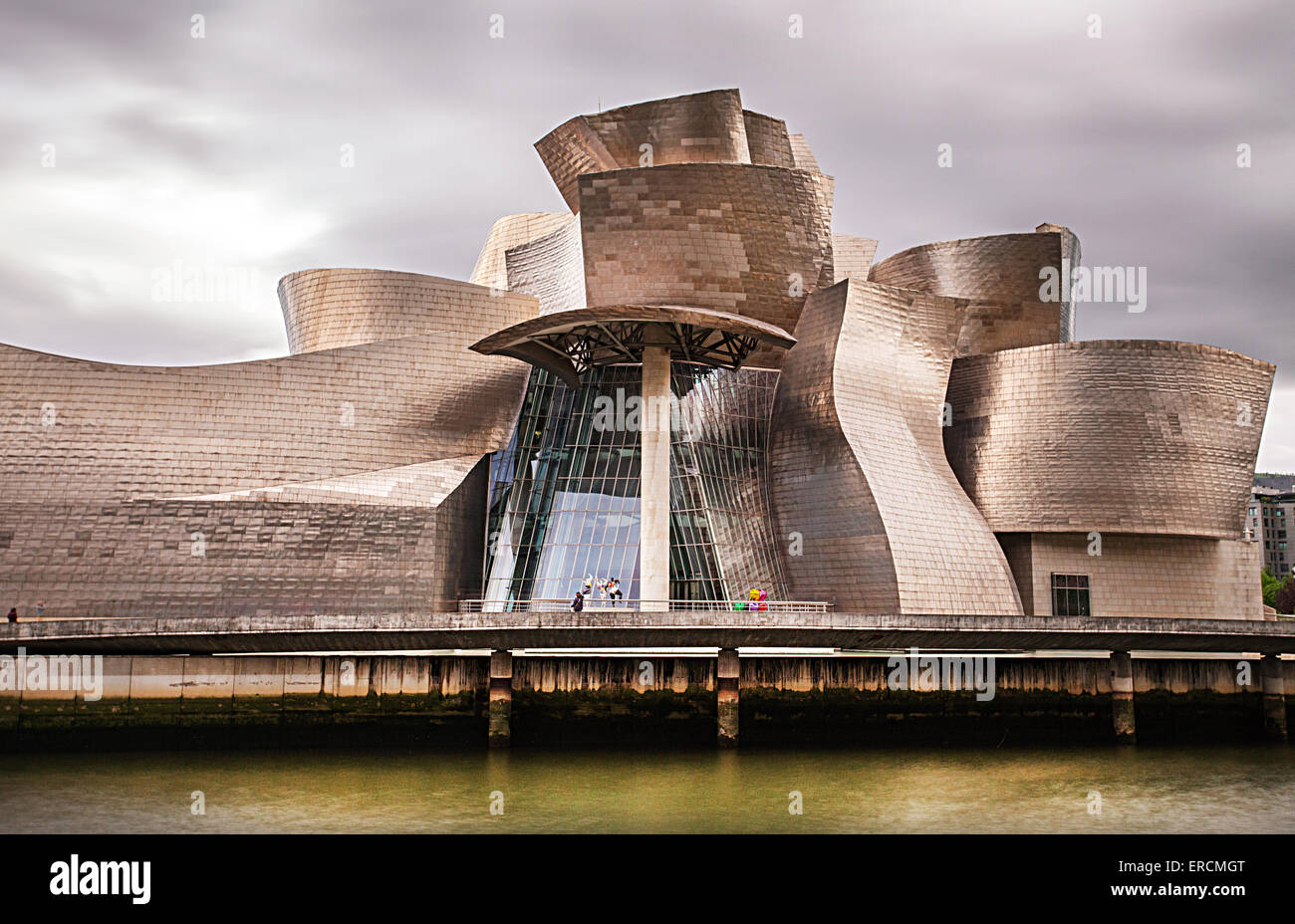 Musée Guggenheim de Frank Gehry Banque D'Images