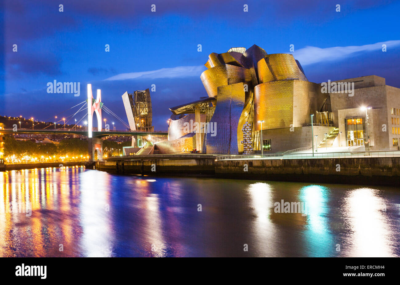 Musée Guggenheim de Frank Gehry, Banque D'Images