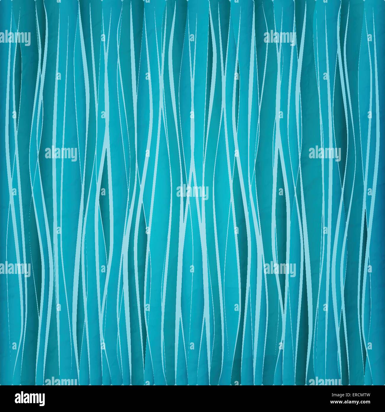 Résumé motif bleu avec la texture du papier sur l'ornement des vagues. vector background, design graphique Illustration de Vecteur