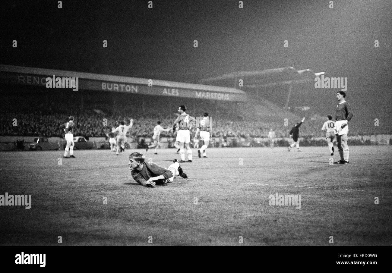 Coventry 5-1 Crewe, ligue Division 3 match à Highfield Road, mardi 17 septembre 1963. Banque D'Images
