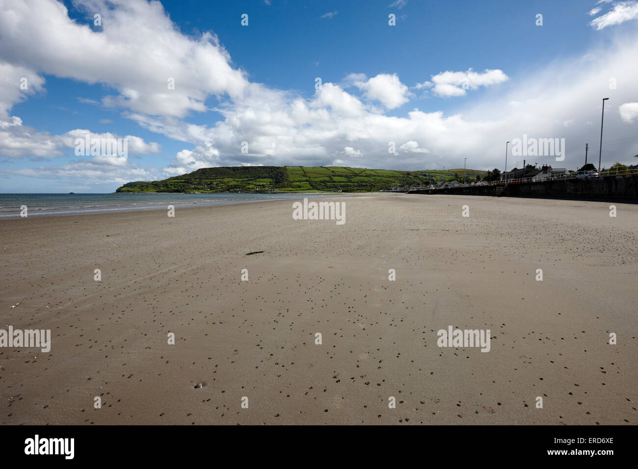 Carnlough beach County Antrim Irlande du Nord UK Banque D'Images