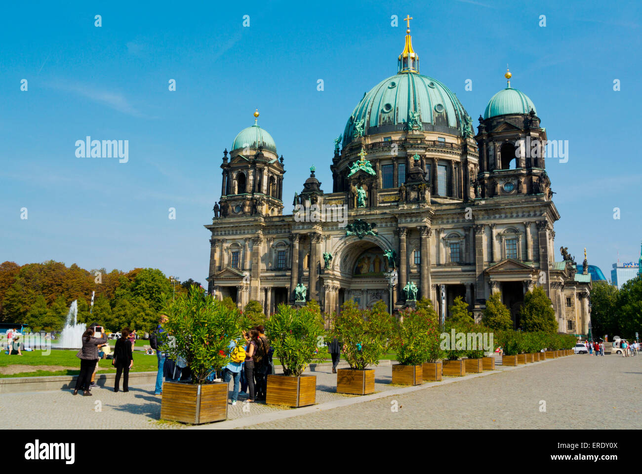 Berliner Dom, la cathédrale de Berlin, Museumsinsel, l'île aux musées, de Mitte, le centre de Berlin, Allemagne Banque D'Images