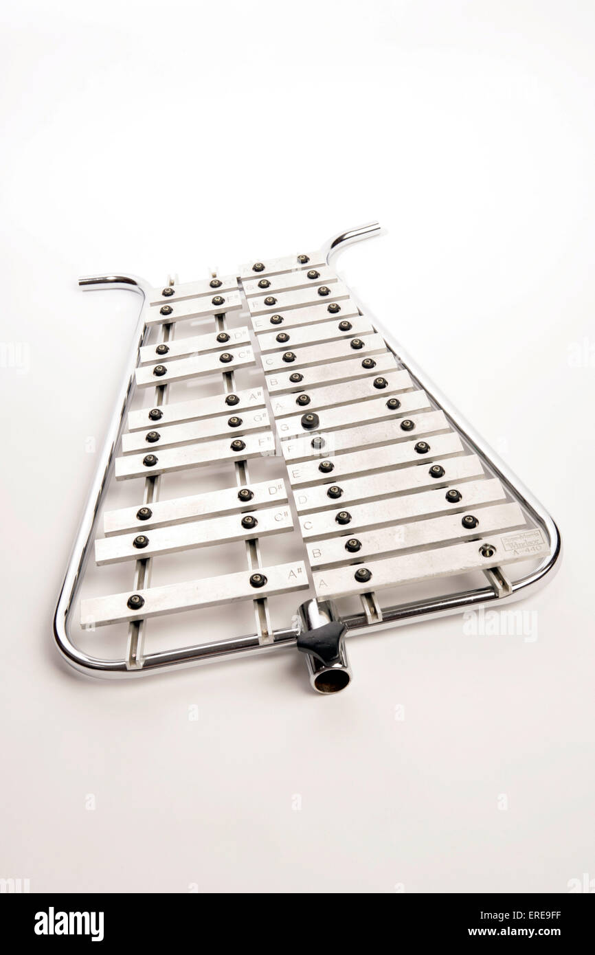 Marcher ou glockenspiel, lyre, Bell ou Bell Lyra Banque D'Images