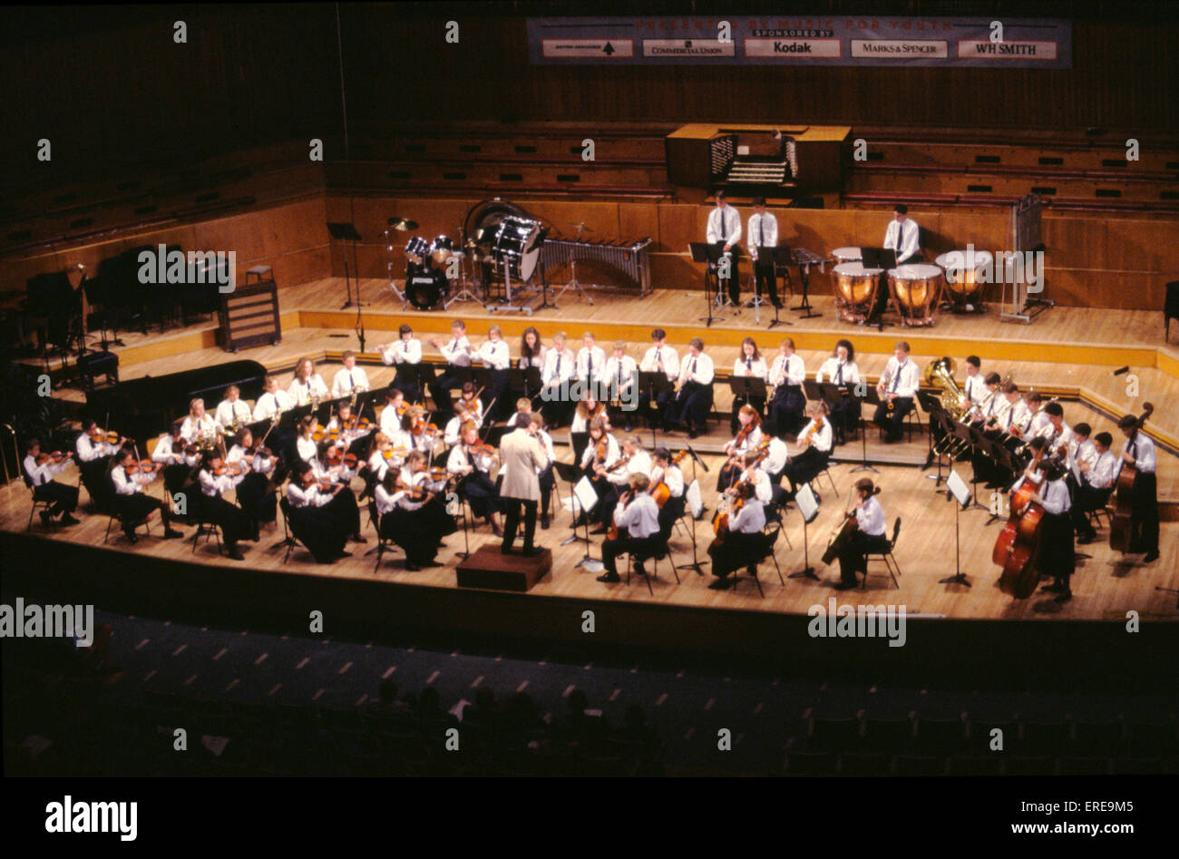 L'exécution de l'Orchestre des jeunes Banque D'Images