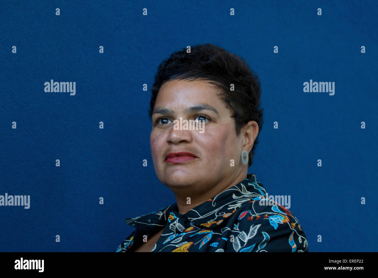 Jackie Kay MBE, poète et romancier écossais à la Edinburgh Book Festival 2010, Édimbourg, Écosse, Royaume-Uni, 25 août 2010. Banque D'Images