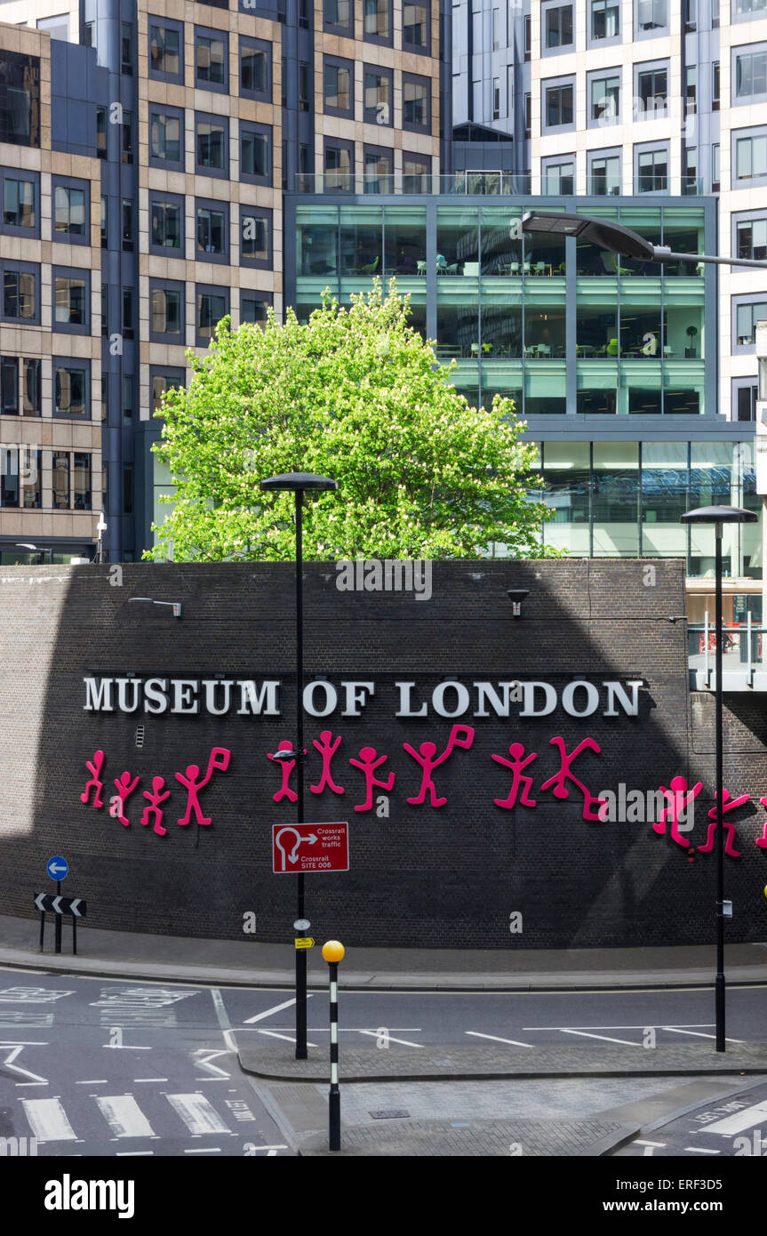 Le Musée de Londres. Banque D'Images